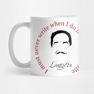 Langston Hughes Book Quote Mug